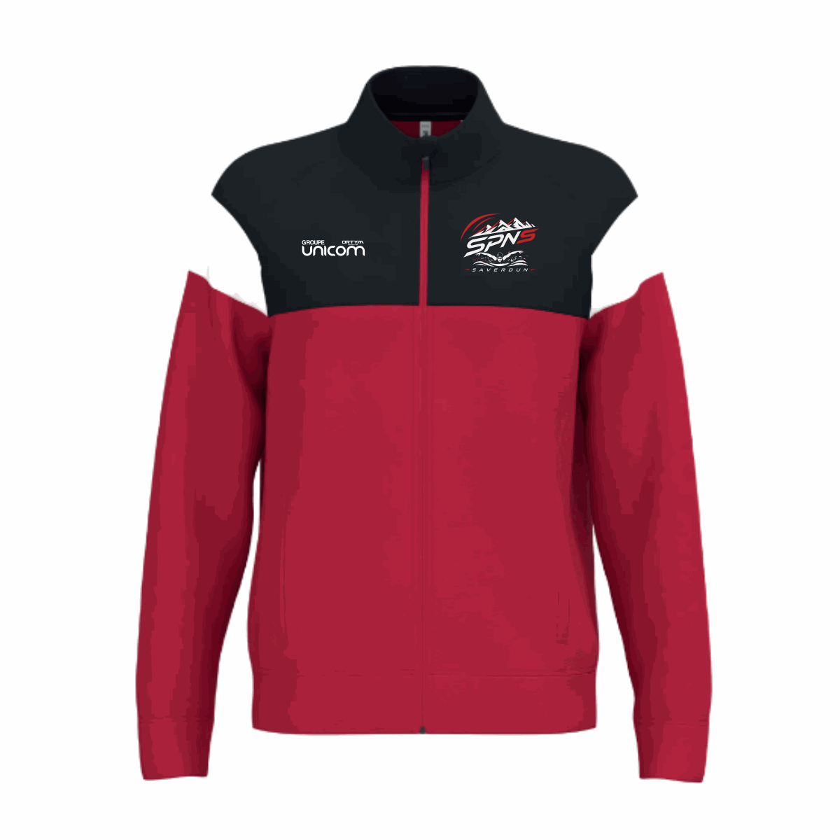 veste survetement avec marquages Saverdun Pyrénées Natation Sauvetage